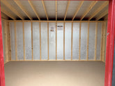 10X16 Modern Backyard Shed Package Located in Alexandria Minnesota
